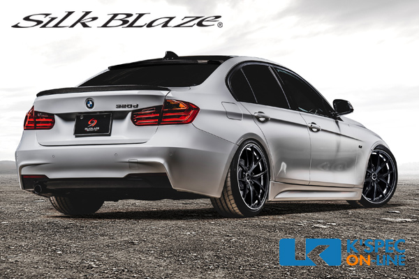 BMW【3シリーズ 320i M Sport】SilkBlaze SPORTS トランクスポイラー/WETカーボン |  SilkBlaze